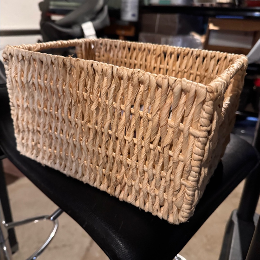 Natural Woven Storage Basket
